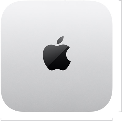 Mac mini — Top view