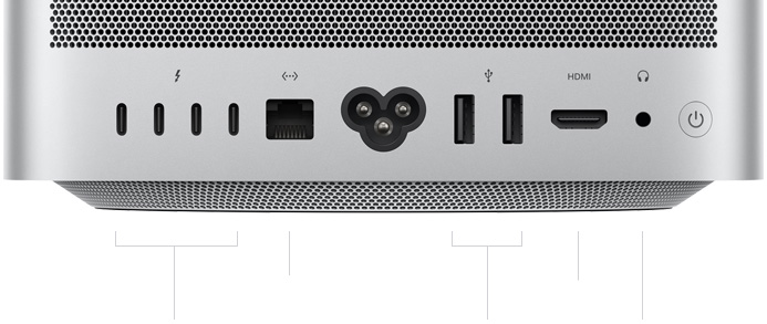 Mac Studio — Connections