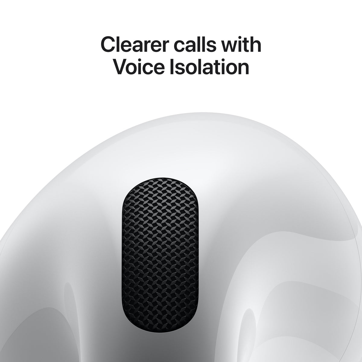 AirPods 4 — microphone detail