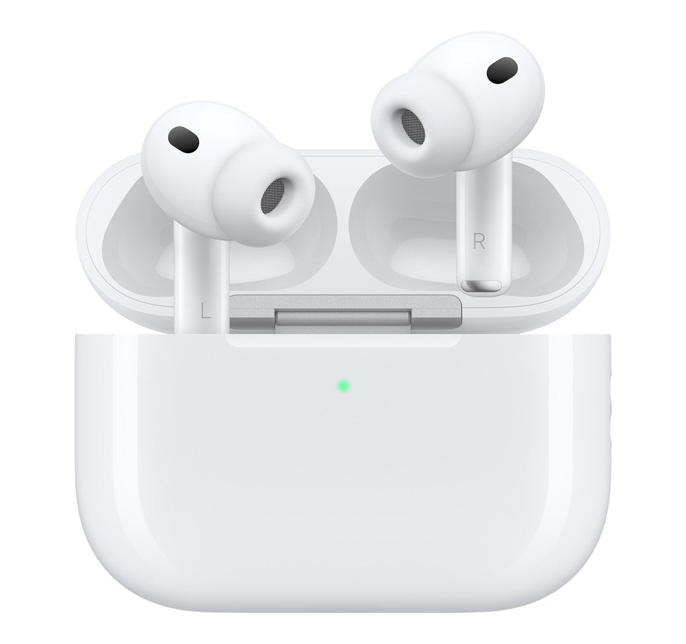 AirPods Pro 3 — White — charging case